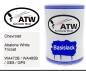 Preview: Chevrolet, Abalone White Tricoat, WA472B / WA485B / GE8 / GP5: 500ml Lackdose, von ATW Autoteile West.